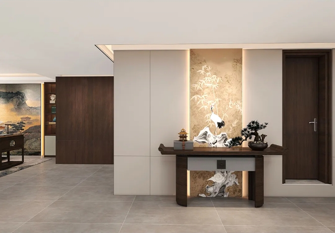 宋風(fēng)雅韻丨193㎡宋式美學(xué)雅居，新中式風(fēng)格的天花板